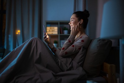 woman on the phone